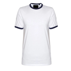 T-shirts pour hommes 100% coton sur mesure, jersey à séchage rapide, 180 grammes, marque privée, vente directe, fournisseur direct, vente en gros, faible MOQ - Product Image 5