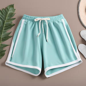 Custom <b>Sexy</b> High Waist Fitness <b>Shorts</b> for Women Quick Dry Breathable Button Washed Casual Sports Yoga Gym Hot Waterproof Flowers - Product Image 5