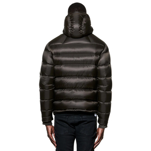 Veste matelassée coupe-vent en gros, personnalisée, légère, matelassée, ample, à capuche, pour hommes, femmes et enfants - Product Image 5