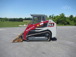 TAKEUCHI TL8 Compact Track Loader 74HP Kubota Diesel Track Loader For Sale - Product Image 2
