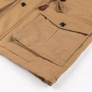 Veste cargo légère pour homme adulte Veste cargo pour homme confortable Veste cargo pour homme décontracté - Product Image 4