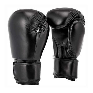 Gants de boxe en cuir PU et mousse 8oz 28cm, protection UV, antidérapants, unisexe, avec fermeture auto-agrippante, pour une fiabilité et une résilience accrues lors du jeu - Product Image 5