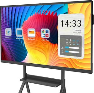 Tableau blanc électronique intelligent de 65 pouces flambant neuf avec écran tactile HD 1080p, garantie de 3 ans - Product Image 1