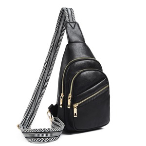 กระเป๋าหนังสะพายข้างคุณภาพสูงดีไซน์เนอร์กระเป๋าคาดลำตัวแบบคลาสสิกปรับได้สำหรับเดินทางในชีวิตประจำวัน - Product Image 6