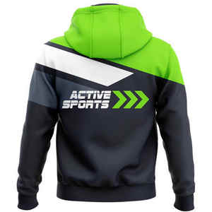 Sweats à capuche par sublimation Hommes Femmes Sportswear Sweat à capuche élégant avec logo personnalisé OEM ODM Fournisseur direct usine Vêtements de mode en gros - Product Image 2