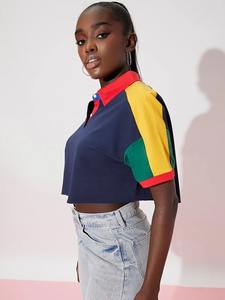 Polo personnalisé pour femme 100 % coton – Derniers modèles – Vente en gros abordable 2026 - Product Image 4