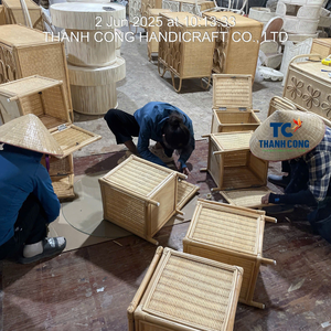 Mesa con incrustaciones de cáscara de coco de alta calidad, mesa de estilo orgánico para villas y casas, asociación a largo plazo disponible - Product Image 5