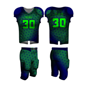 Uniforme de football américain confortable, extensible, court, antibactérien, 100% polyester, pour adultes, service OEM disponible, meilleur choix - Product Image 6