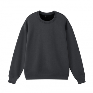 Sudadera de Invierno para Hombre, Personalizada al por Mayor, 100% Algodón, Color Sólido, Transpirable, Servicio OEM - Product Image 4