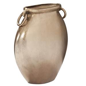 Florero de aluminio Chapado en cobre de lujo con asas para el hogar Cocina y balcón propósito decorativo disponible para la venta - Product Image 3