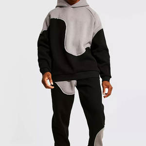 Chándal con capucha de gran tamaño para hombre recién llegado del mejor proveedor Venta caliente Invierno Casual Uso al aire libre Sólido Cantidad a granel disponible - Product Image 1