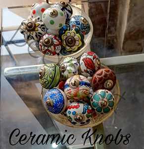 Poignée en céramique moderne de luxe européen pour meuble à tiroirs [CK 334] Armoire de chambre à coucher Cuisine Salle de bain Commode - Product Image 4