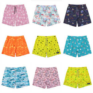 กางเกงขาสั้นออกกำลังกายขาสั้นสำหรับผู้ชายกางเกงชายหาดสำหรับผู้ชายกางเกงวิ่งออกกำลังกายขาสั้นแบบตาข่ายสำหรับใส่เล่นกีฬาใส่เดินชายหาดใส่ฤดูร้อนโลโก้ได้ตามต้องการ - Product Image 5