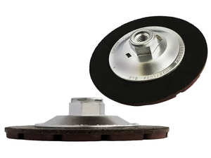 Disque diamanté <span class=keywords><strong>à</strong></span> base céramique de qualité économique 4''/100mm, 4,5''/115mm, 5''/125mm pour le meulage et le polissage des bords de béton - Product Image 4