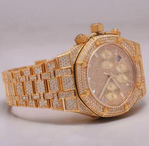 Colección de Relojes de Lujo para Hombre de Calidad Estándar, 42 mm, Claridad VVS, Relojes con Diamantes Moissanite Disponibles desde India - Product Image 3