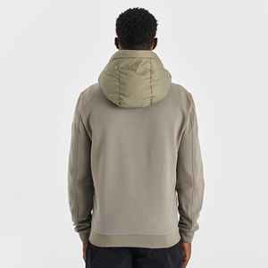 Customize Men's <b>Camouflage</b> Formal Loose Fit Windproof Waterproof Hybrid Technical Puffer <b>Jacket</b> with Crew Neckline - Product Image 3