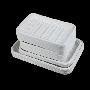 Khay nhựa <span class=keywords><strong>CPET</strong></span> dùng một lần hình chữ nhật dùng cho siêu thị, đựng sushi, bánh ngọt, bánh mì, salad, món ăn lạnh, trái cây, thực phẩm tươi sống - Product Image 4