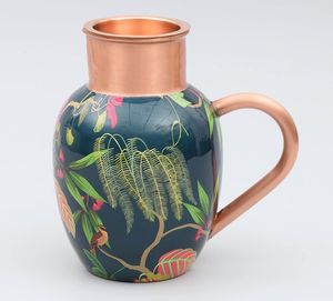 Classic Hammered Copper Mug for Moscow Mule Cocktails Beer <b>Coffee</b> Tea Rustic Kitchen Handmade Drinkware Gift Cup - Product Image 1