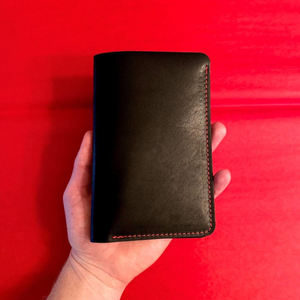 Titulaires de cartes de pointage de golf cadeau de golf personnalisé couverture de livre de Yardage en cuir pleine fleur LGSH-0002 à la main - Product Image 2