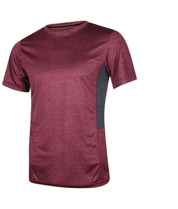Vente en gros de t-shirts décontractés en polyester pour homme, impression personnalisée, vêtements de sport ajustés à sec pour homme - Product Image 5