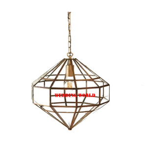 ห้องตกแต่งโคมไฟโลหะคลาสสิกที่มีสไตล์ที่ทำด้วยมือขายส่งโคมไฟด้านบนขายแขวนผนังโคมไฟตกแต่ง - Product Image 5