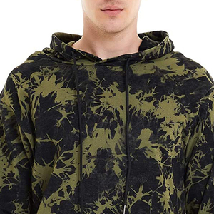 Basics Street Wear Vente chaude d'hiver Sweats à capuche en molleton mélangé de coton tie-dye personnalisés Matière durable Respirant 2026 - Product Image 5