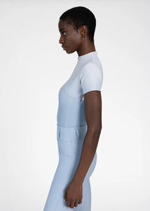 เสื้อเบสเลเยอร์สำหรับผู้หญิงขี่ม้า แขนสั้น ระบายอากาศ ซับเหงื่อ ผลิตตามแบบ OEM - Product Image 5