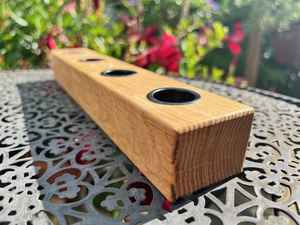 Portavelas de Madera y Soportes para Decoración del Hogar, Elegantes Faroles y Frascos para Centro de Mesa de Sala de Estar - Product Image 2