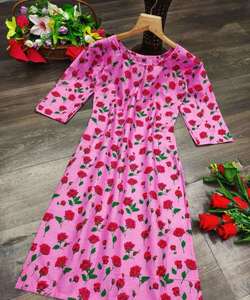 ผ้าเรยอนแบบดั้งเดิมของกานชิปุระด้านบนด้านล่างพร้อมชุดราตรีเจียมเนื้อเจียมตัวของดูปัตตาในราคาขายส่ง - Product Image 3