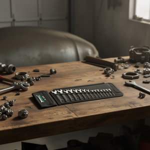 Stahlwille <b>Small</b> Double-Ended Wrench Set with Roll-Up <b>Tool</b> <b>Bag</b> - Product Image 3