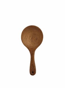 Usine vietnamienne unique de cuillères en bois fabriquées à partir de coquilles de noix de coco pour le mélange de sels de spa de luxe et les articles de toilette pour les hôtels de luxe. - Product Image 3