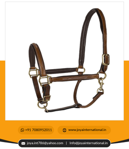 Personnalisé équitation cuir licou rembourré cuir licou doux rembourré cuir licou à vendre intelligent - Product Image 4