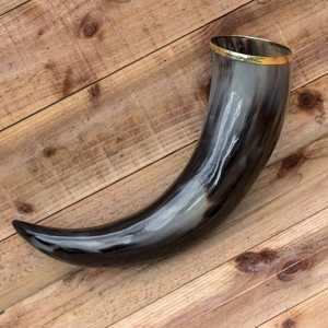 Customized Eco-Friendly Viking Drinking Horn High Quality Polished Ceramic <b>Mug</b> Inspired India for Home Restaurant Handcrafted - Product Image 4