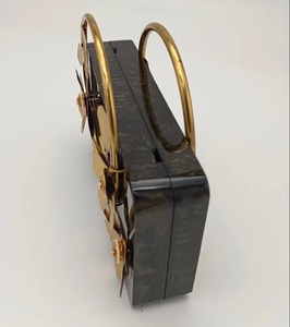 Modern Resin Clutch Bag for Women with Sophisticated Design Ideal for Formal Events and Stylish <b>Parties</b> High Quality From India - Product Image 4