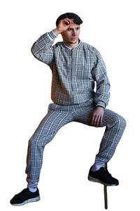 Nouveau survêtement à fermeture éclair personnalisé de qualité supérieure pour hommes combinaison de jogging 2 pièces avec survêtement de taille supérieure pour hommes - Product Image 5