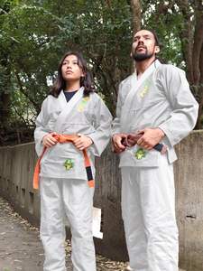 ชุดกิโมโนสึสไตล์บราซิลสำหรับผู้ชายและผู้หญิงผ้าหดเบาศิลปะการต่อสู้ - Product Image 4