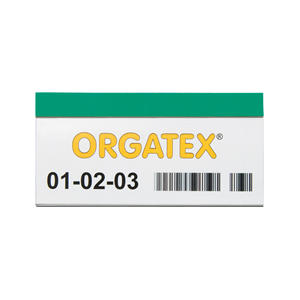 Supporto Etichette Magnetico ColorLabel 48 x 100mm, Verde, 100 pz. / Confezione.- HE238-100/5 - Product Image 1