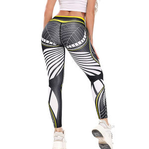 Legging sublimé pour femme, legging taille haute, sport, Jogging, entraînement, Yoga - Product Image 4