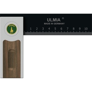 ULMIA 90 ULMIA Support d'angle réglable en aluminium/acier/noyer Alu-Line 500 avec longueur de jambe 150 mm et longueur de poignée 105 mm - Product Image 1
