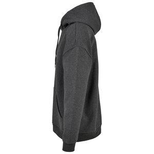 Boxy Organique Hommes Gym Hoodies Premium Épais 100% Coton Full Zip Respirant 500 GSM Simple Sweat À Capuche Sweat Brodé Haut - Product Image 2