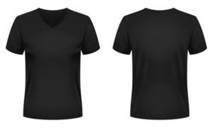 Custom Screen Printed Plus Size <b>Men's</b> Cotton Polyester <b>V</b> <b>Neck</b> <b>T</b>-<b>Shirt</b> Quick Dry Short Sleeve Custom Blank Design for Advertising - Product Image 5