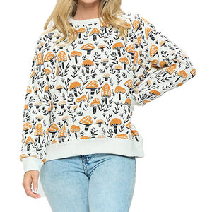 Sudadera sostenible de sublimación para mujer, alta calidad, tendencia superior, nuevo estilo, La mejor moda, sudadera duradera lavable para mujer - Product Image 2