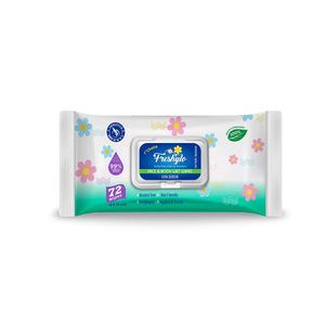 Toallitas Faciales y Corporales Suaves Freshylo, 72 Unidades, Toallitas Desechables Hipoalergénicas, Suaves e Hidratantes para Uso Diario - Product Image 6