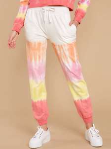 Survêtement Tie Dye de qualité supérieure pour femmes, tenue élégante, confortable et durable pour l'entraînement, la course, le fitness et les vêtements quotidiens - Product Image 3