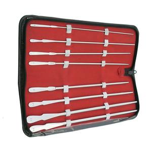 Ensemble de sondes urétrales en acier Maher de 8 pièces, instruments chirurgicaux pour l'urologie et la gynécologie, équipement certifié CE - Product Image 4