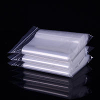 Sacs en plastique scellés réutilisables Sacs transparents à fermeture éclair pour l'emballage de câbles de données alimentaires Pochettes debout