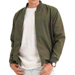 2025 hiver mode Streetwear bouton poche zippée Bomber veste hommes Logo personnaliser imperméable coupe-vent haute qualité manteau - Product Image 1