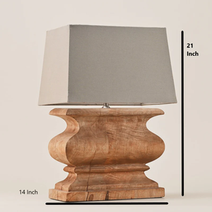 Reliable Manufacturer Wooden Lamp Bedside Decorative <b>Indoor</b> Bedroom Home <b>Lighting</b> Antique Inspired Elegant Timeless Charm - Product Image 6