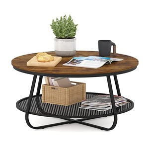 Mesa de centro de dormitorio decorativa curvada a mano, decoración de restaurante y cafetería, mesa de centro sostenible para uso en restaurante de Hotel en casa - Product Image 1