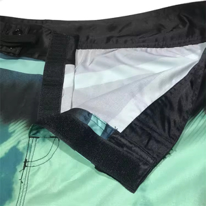 Pantalones cortos deportivos de calle alta para hombre, pantalones cortos de gimnasio personalizados con función antiarrugas, ropa deportiva impresa - Product Image 5